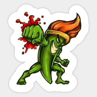 Chilli flames Sticker